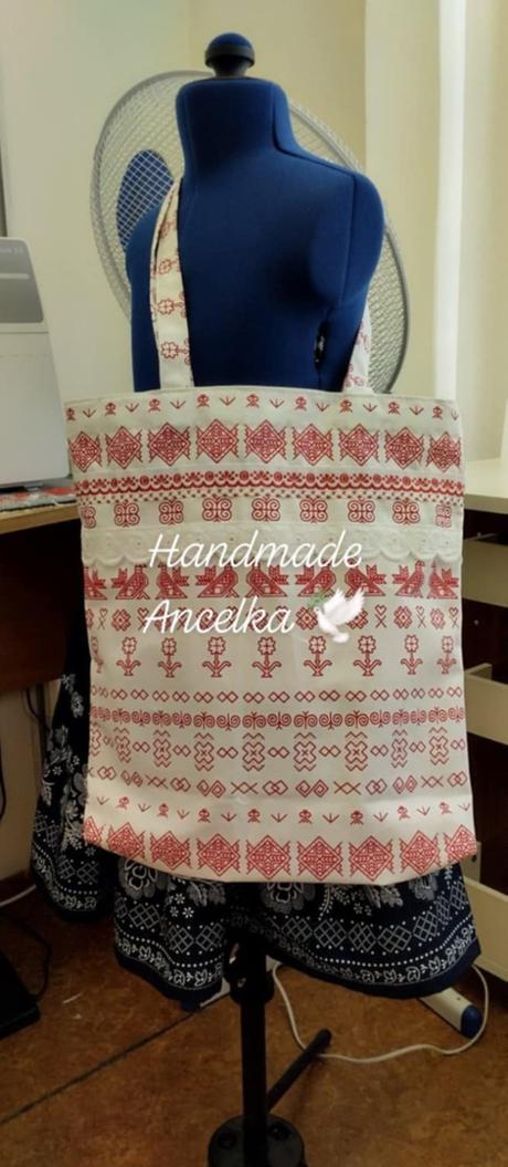 Folk taška - nepodšita, 