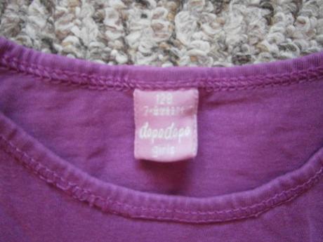 Tričká s dlhým rukávom 2ks, dopodopo,128