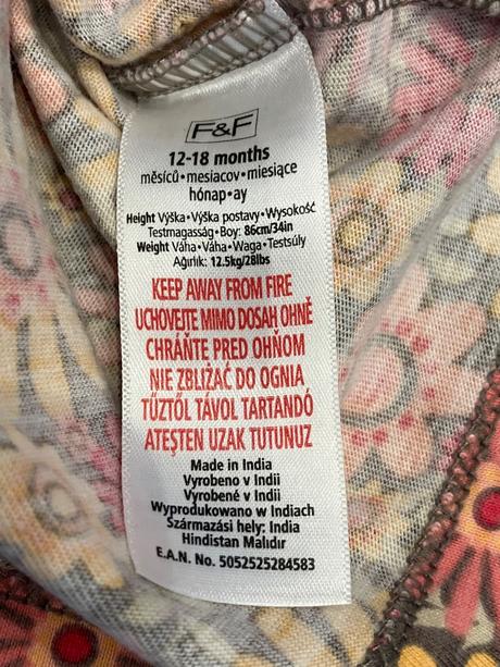 Dámske tričko s kvetmi farebné f&f (86), f&f,86
