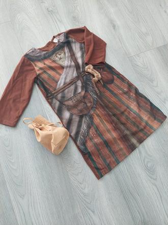 Karneval kostým maska lupič zbojník 3-4 roky, 