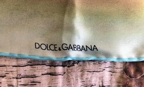 Dolce a gabbana hodvábna šatka (náboženský motív), 
