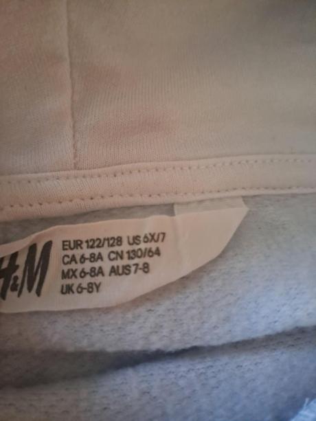 Tepláková súprava 122/128, h&m,122