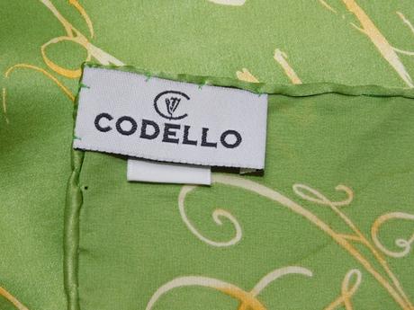 Codello kvalitná luxusna hodvabna elegantná šatka, xl