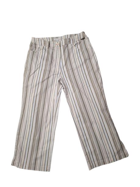 Dámske pásikavé trištvrťáky, 36