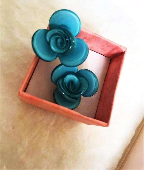 Ružičky/náušnice, 