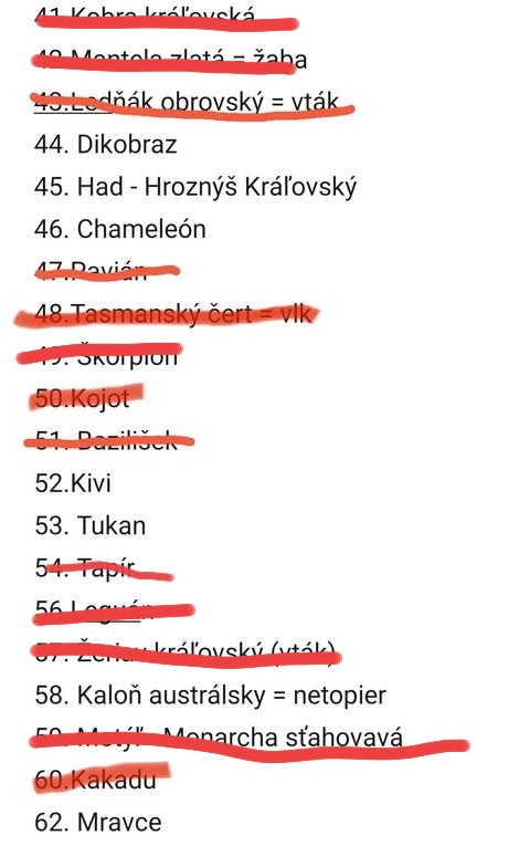 Kniha náučná o zvieratách, 