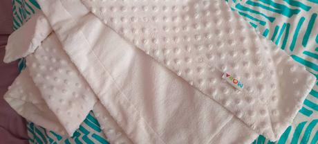 Biela spanielska deka do kocika,