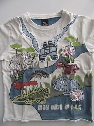 Zvieratkové tričko, next,104