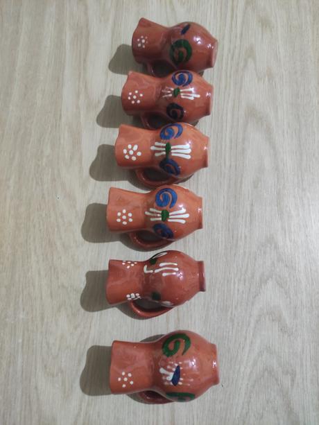 Keramika súprava vázičiek, 