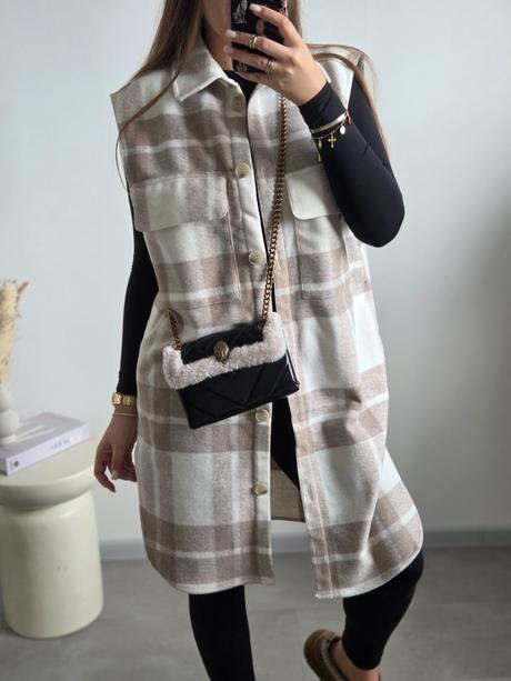 Oversize vesta, h&m,s
