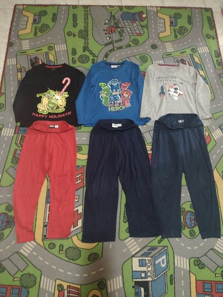 Pyžamá 3 ks, veľkosť 110/116., disney,110