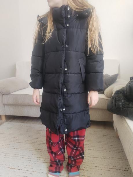 Zimná bunda, h&m,128