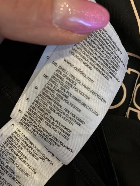 Dámske jednodielne plavky čierne adidas (36), adidas,s