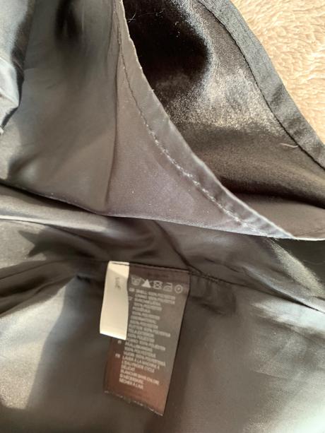 H&m cierne jemne lesklé šaty vel. 5-6, h&m,116