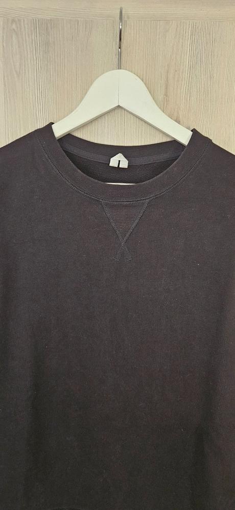 Čierna pánska mikina, h&m,m