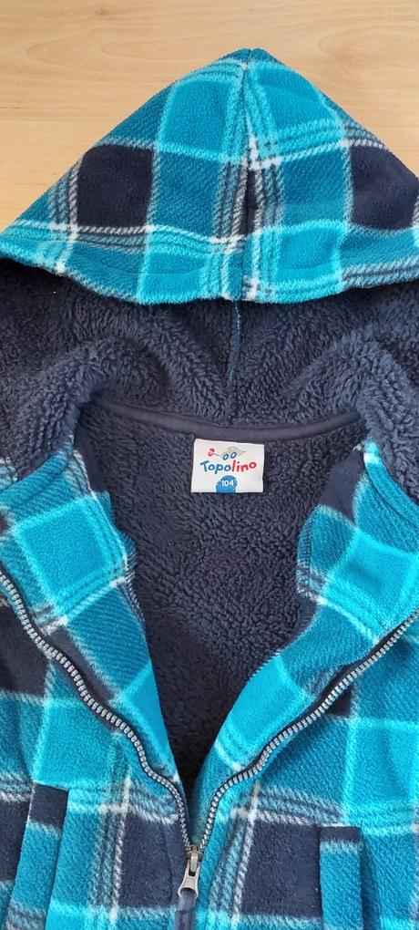Chlapčenská teplá bunda, topolino,104