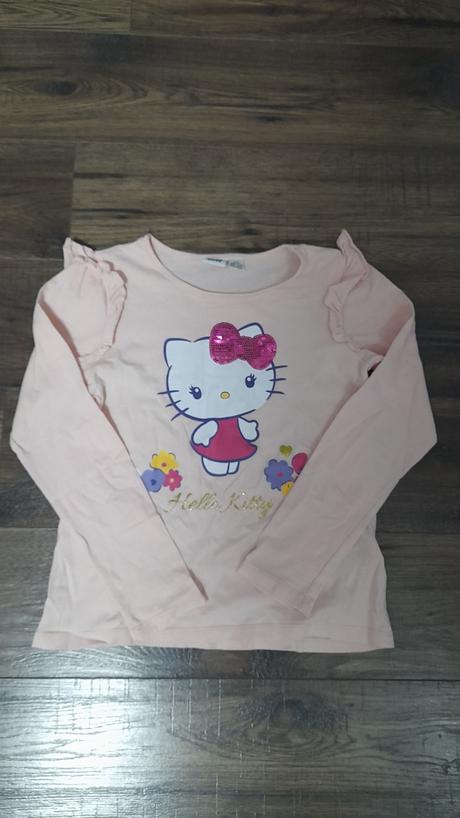 Tricko s dlhym rukavom, hello kitty,140