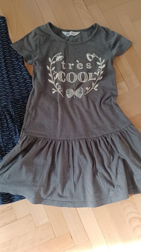 Šaty h&m 2 ks, veľ. 110/116, h&m,110