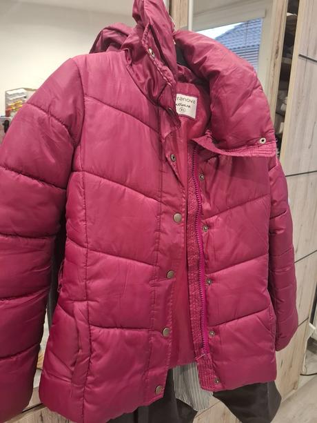 Krásna zimná bunda s vyšším limcom, terranova,xs