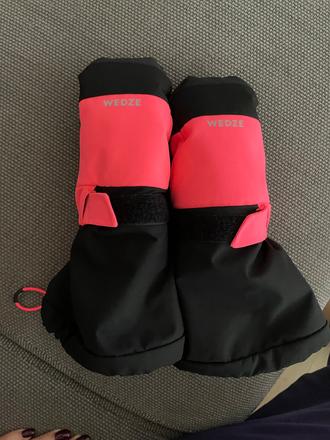 Detské lyžiarske rukavice/palčiaky, wedze,128