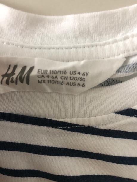 Tričko, h&m,110