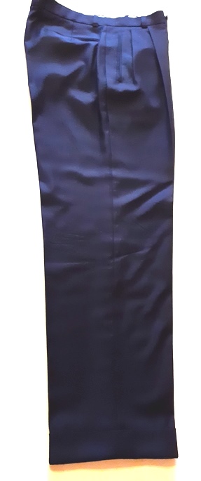 Oblekové pánske nohavice šité, 50