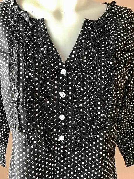 Bodkovana blúzka /pv, bonprix,m