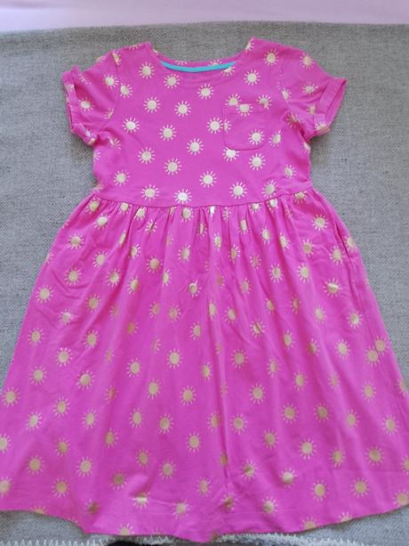 Dievčenské letné šaty, mini boden,152