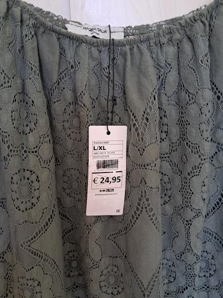 Čipkovaný top piazza italia l/xl, piazza italia,xl