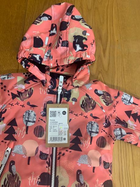 Reima mjosa prechodná softshellová kombinéza 98/10, reima,98 / 104