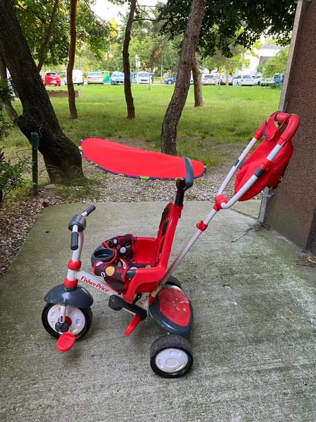 Fisher-price trojkolka charisma 4v1 - red,
