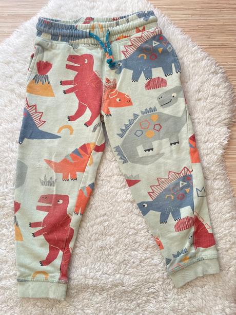 Zelenkasta suprava dinosaury 104, mothercare,104
