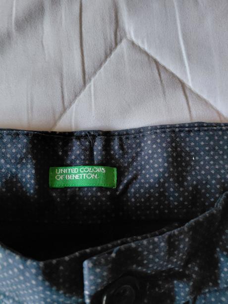 Kraťasy benetton vel 152/158 modré, benetton,152