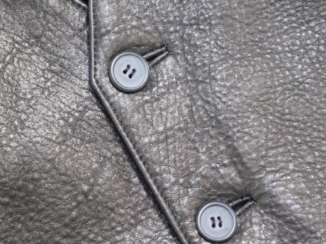 Panska kvalitna kožena vesta, l