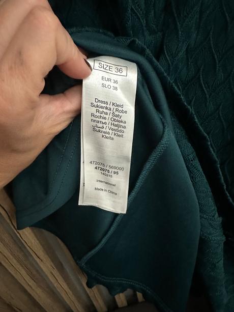 Zelené šaty orsay, orsay,36