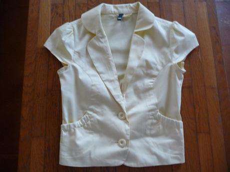 Žlté sačko, h&m,s