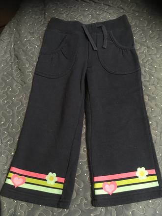 Tepláčiky s kvietkom, bonprix,98