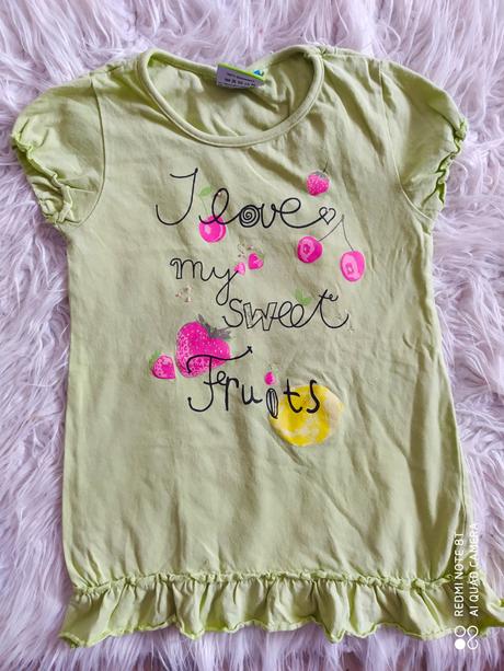 Dievčenské tričko, topolino,122