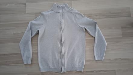 Pletený sveter so zipsom, next,158