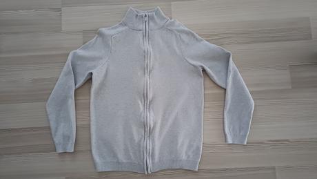 Pletený sveter so zipsom, next,158