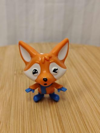 Figúrka líška, kinder maxi, séria iced lake foxes, 