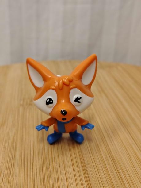 Figúrka líška, kinder maxi, séria iced lake foxes, 