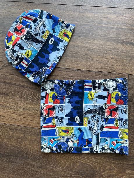 Set čiapka + nákrčník, 92