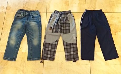 Balík chlapčenských nohavíc v.98, 86–98