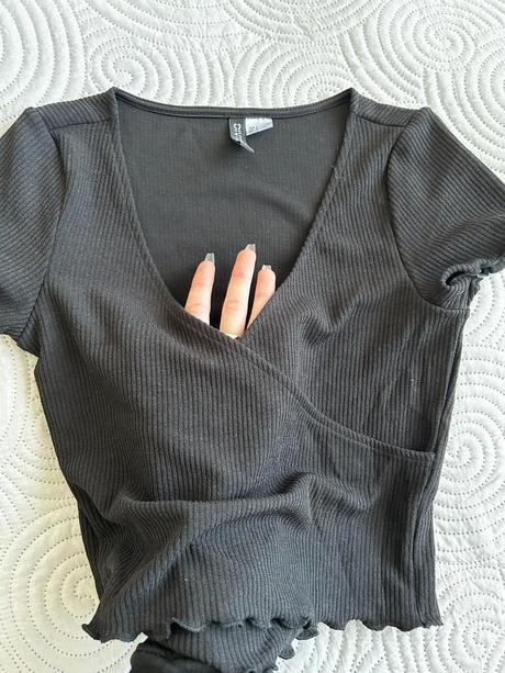 Tričko/top h&m č.s, h&m,s