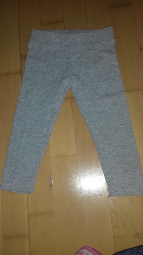 H&m  basic 92 hrubsie pevne leginy povodne 9.99e, h&m,92