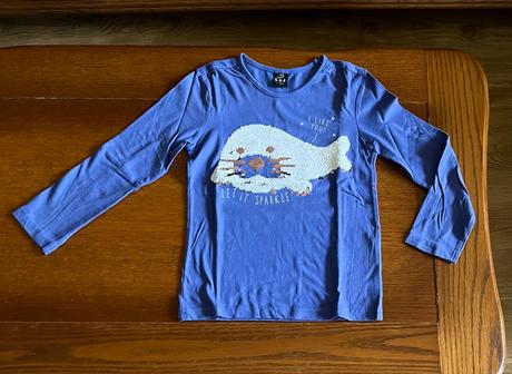 Interaktívne tričko s tuleňom premieňacie, kiki&koko,122