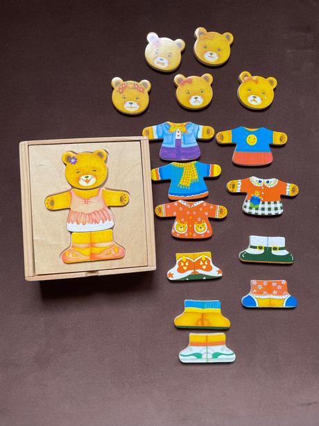 Drevená skladačka, 