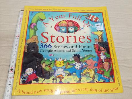 Reduced 2x year full of stories 366 stories poems, 