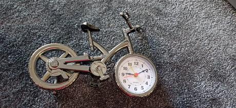 Hodiny, budik bicykel, 